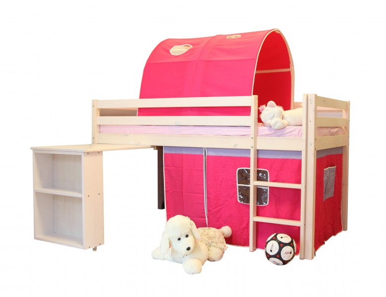 Nextrend Bett Kinderbett Hochbett Arielle Schreibtisch P-21