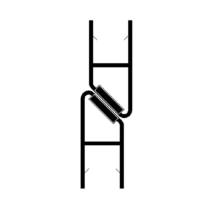 Duschdichtung Magnet 8mm - Zeichnung 1