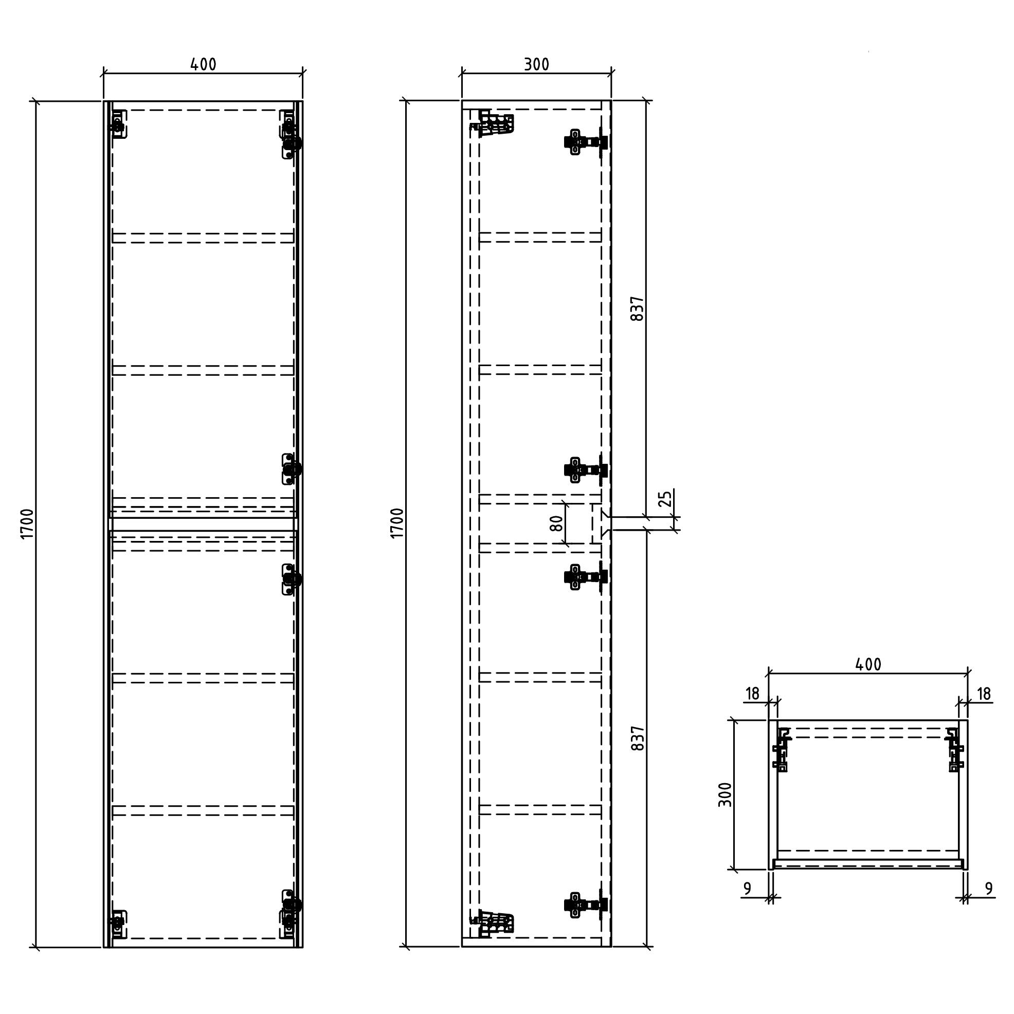 Storage Unit EDGE - Drawing